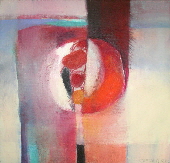Susanne Beckh, "Aufbruch", 40 x 40 cm, Acryl, 2003