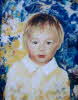 Susanne Beckh - Porträt eines kleinen Jungen, Acryl